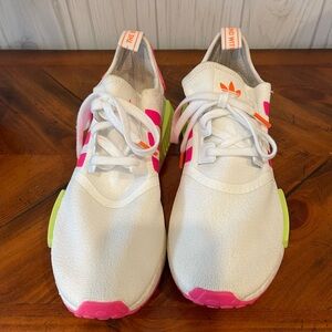 Adidas women’s shoes sneakers new EE4401 new white pink boost